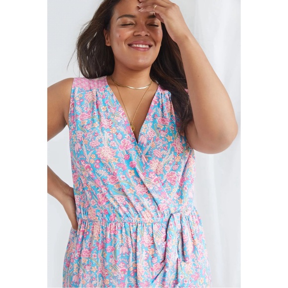 Anthropologie Tracy Reese Botanical Faux Wrap Mini Dress NWT SZ XL - Picture 7 of 16